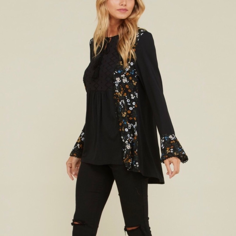 Bestie High Lo Top - Black